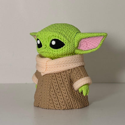 Baby Yoda Grogu Knitted Figure