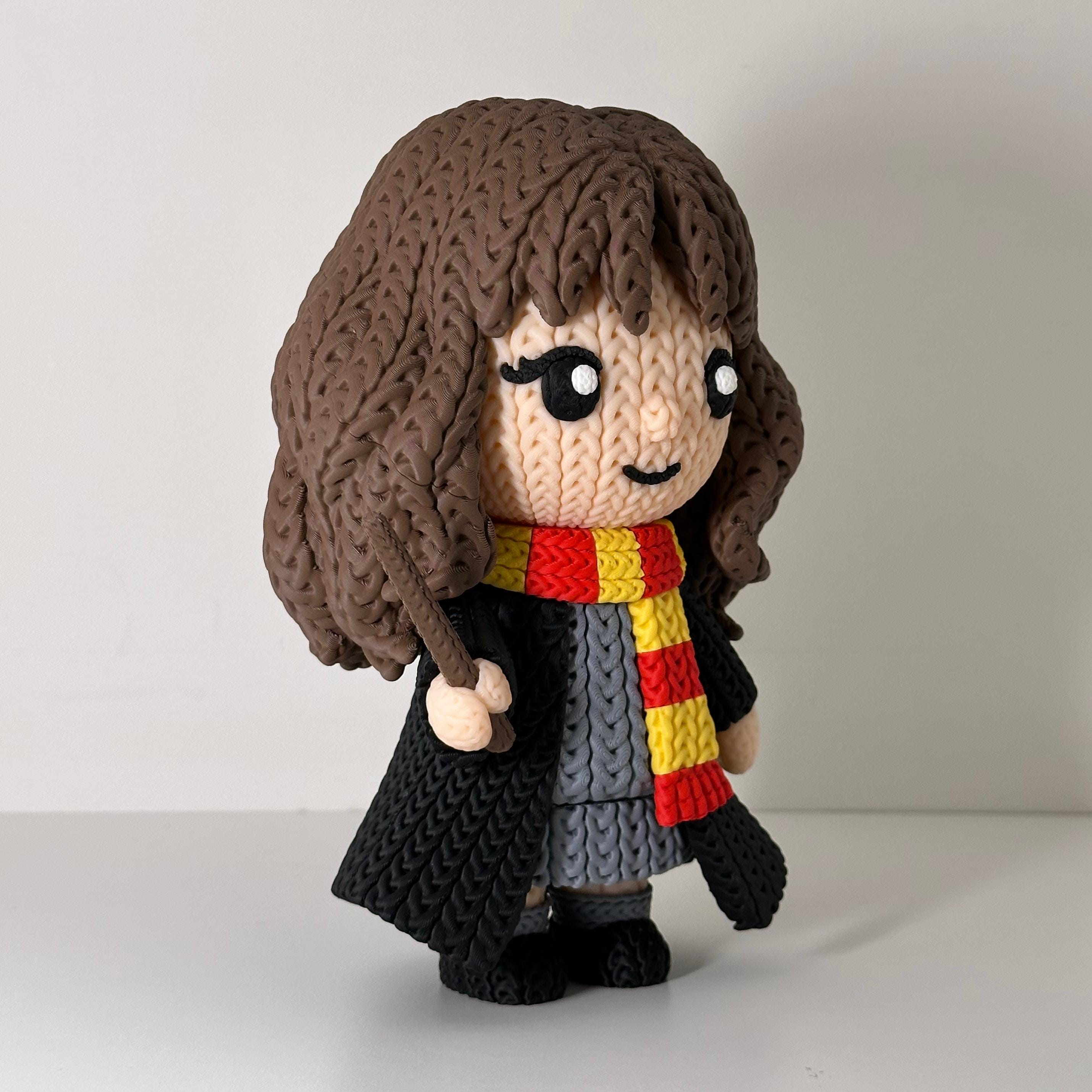 Harry Potter Knitted Figures - Harry Hermione Ron