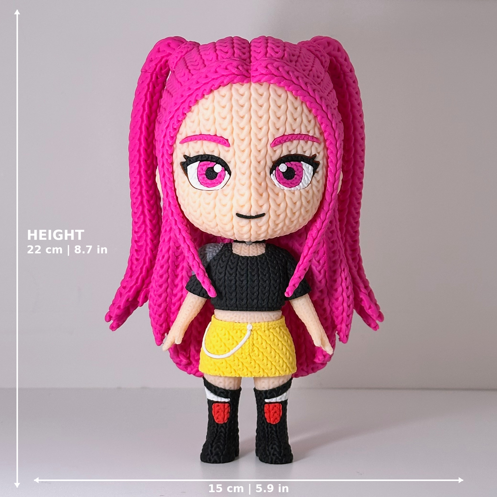 K-Pop Demon Hunters Knitted Figures